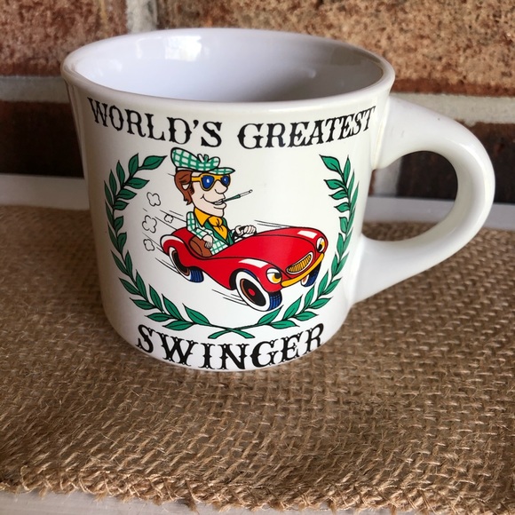 Papel Other - Vintage World’s Greatest Swinger Coffee Mug Cup